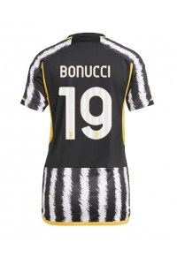 Juventus Leonardo Bonucci #19 Voetbaltruitje Thuis tenue Dames 2023-24 Korte Mouw